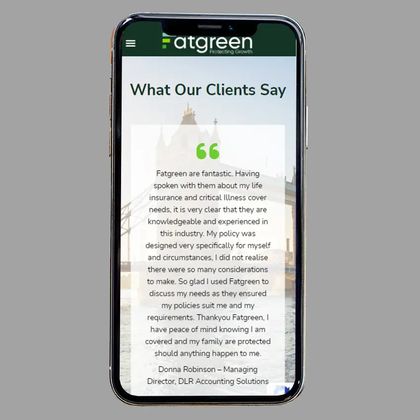 fatgreen phone Marketing