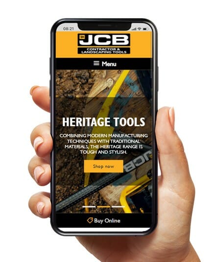 Build complete as we go live with JCB franchise website